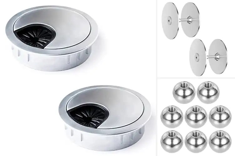 Detailed view of Best Silver Blind Hole Covers: Sleek Finish, Easy Install