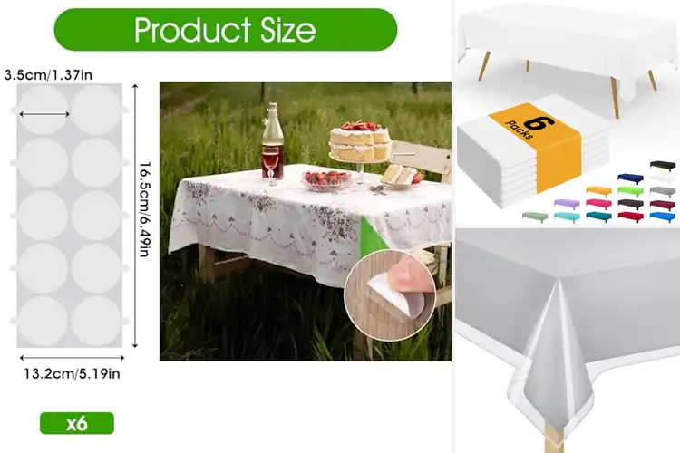 Detailed view of Best Tablecloth Savers