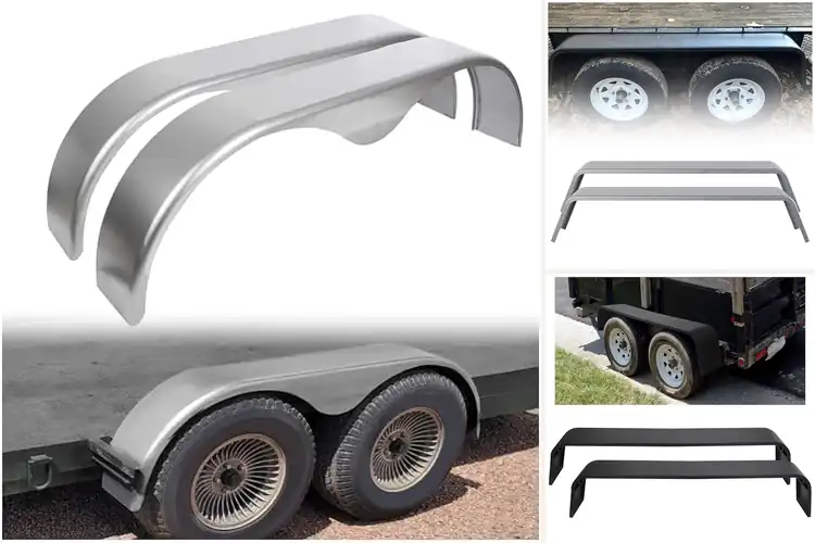 Detailed view of Best Tandem Tire Fenders