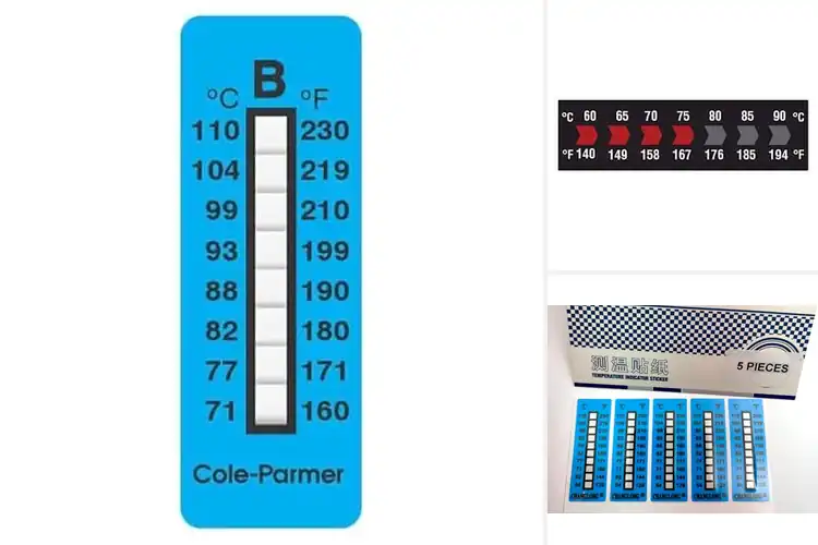 Detailed view of Best Temperature Stickers