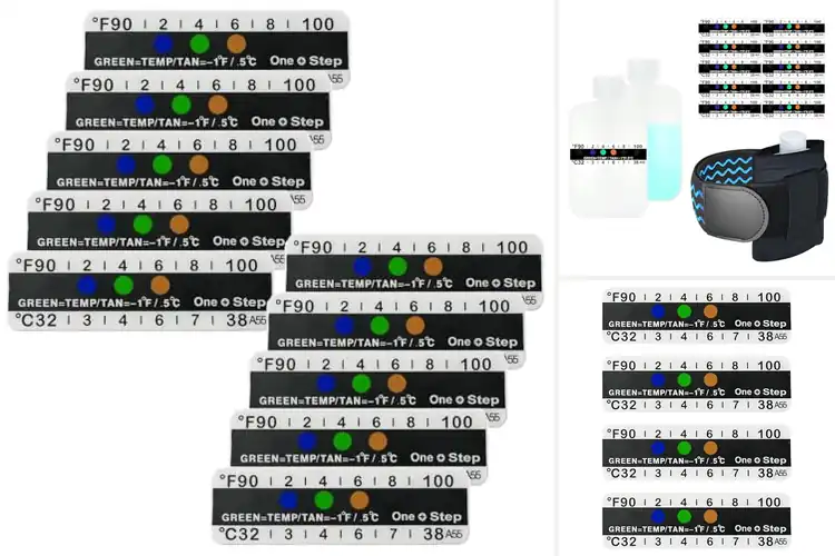 Detailed view of Best Temperature Strips