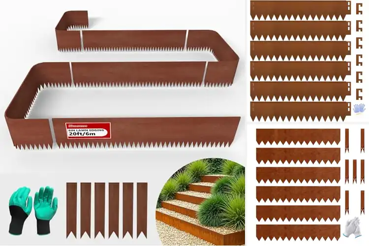 Detailed view of Best Weathering Steel Corten Edging